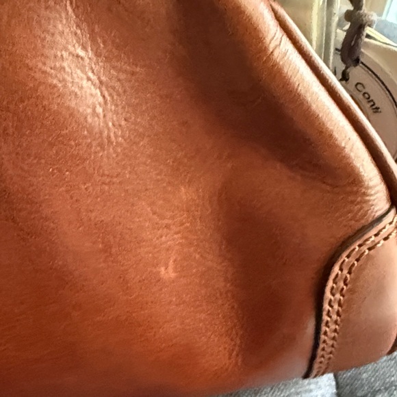 Gianni Conti 100 Genuine Italian Leather Brown Handbag - Picture 6 of 9